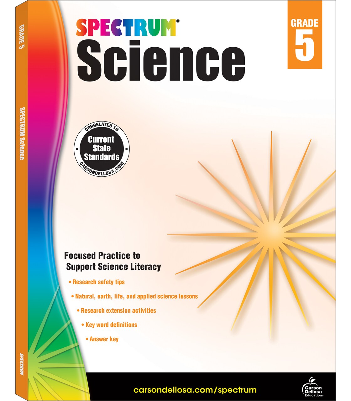 Spectrum Grade 5 Science Workbook, Natural, Earth, Life Sciences, and More With Scientific Research Activities and Safety Tips, Classroom or Homeschool Curriculum